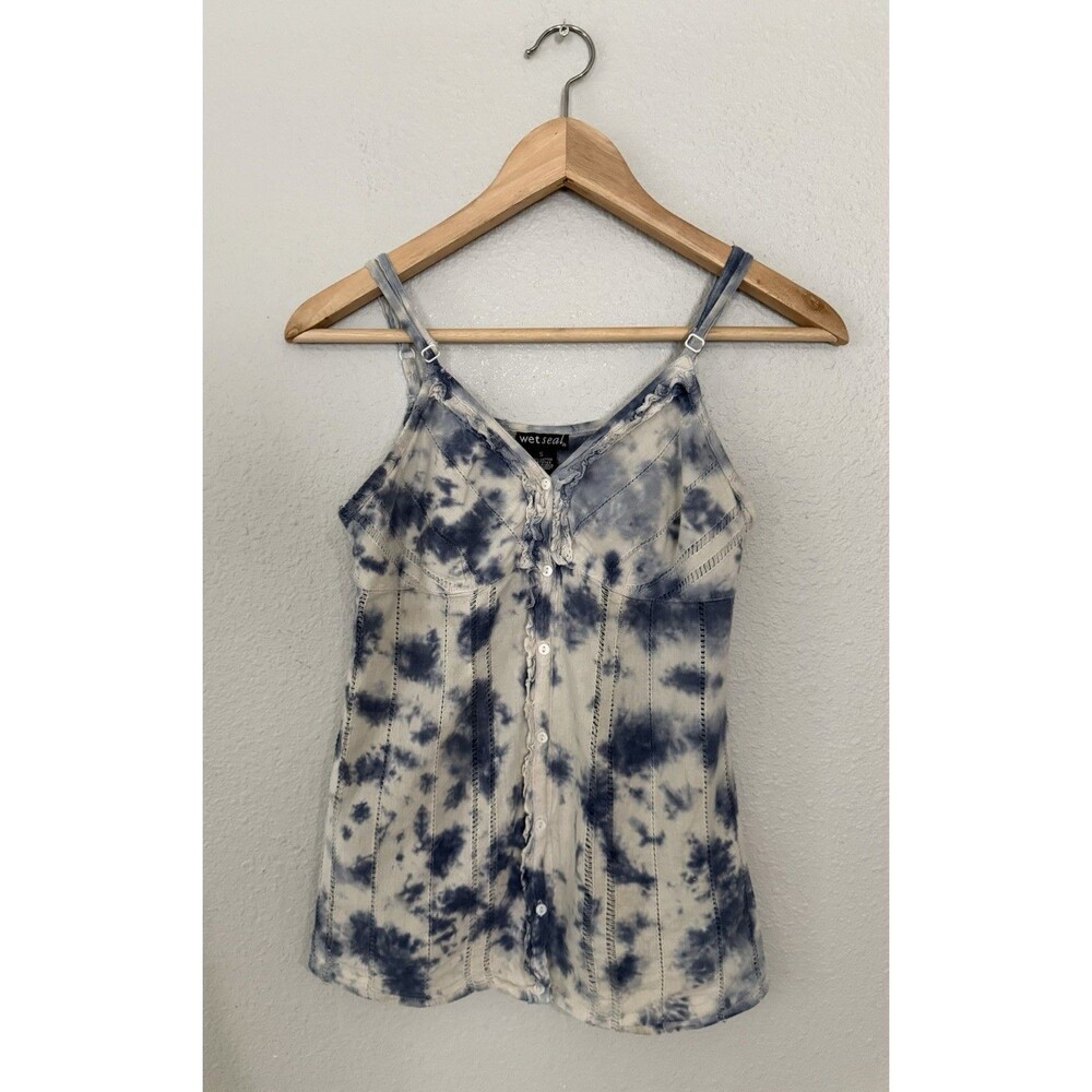 Vintage Wet Seal Y2K Baby doll Cami Tank Top Small